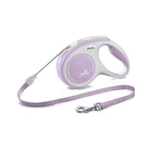 Рулетка Flexi/Флекси New Comfort трос рМ 5м до 20кг розовый