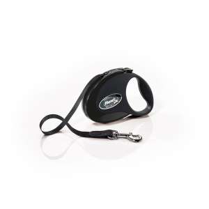 Рулетка Flexi/Флекси Style ремень рМ 5м до 25кг черная