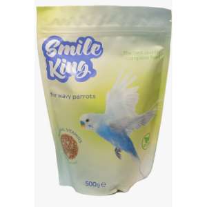 Смайл Кинг/Smile King корм для волнистых попугаев 500гр*12 для птиц