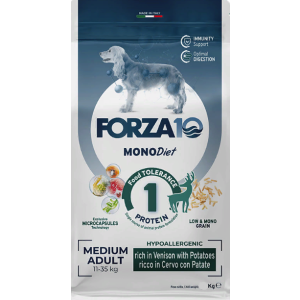 Форца10/Forza10 Diet корм для собак средних пород гипоаллергенный Оленина/картофель 1,5кг 