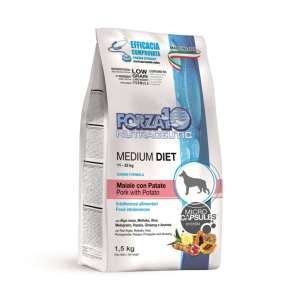 Форца10/Forza10 Diet корм для собак средних пород гипоаллергенный Свинина/картофель 1,5кг 