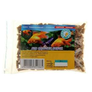 Аквакулинар корм для рыб золотых повседневный 15гр