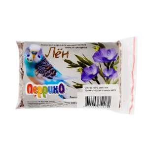 Перрико лакомство для птиц Семя Льна 100гр