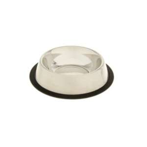 Миска металлическая нескользящая стандартная VM-2500(1202В) (В) 470мл