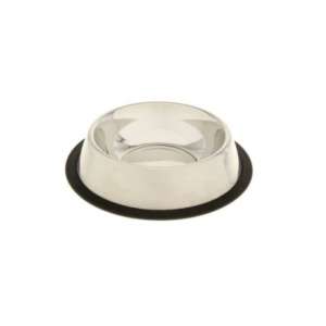 Миска металлическая нескользящая стандартная VM-2500 (E) 1,9л