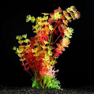 Растение аквариумное искусственное 6*24см Пижон для рыб