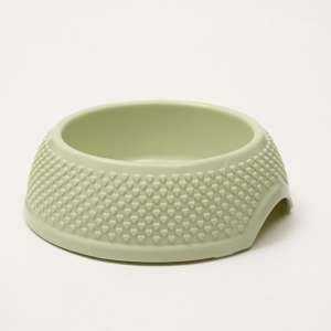 Миска пластиковая 18,8*6см зеленая 400мл Пижон для собак