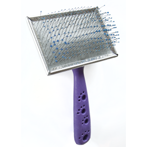 Пуходерка металлическая большая с каплей 82*55 Зооник