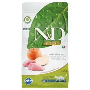 Фармина/Farmina N&D Prime корм для кошек Кабан с яблоком 1,5кг 