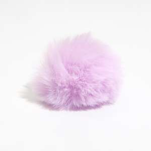 Игрушка для кошек Шарик меховой искусственный 5см лиловая Пижон