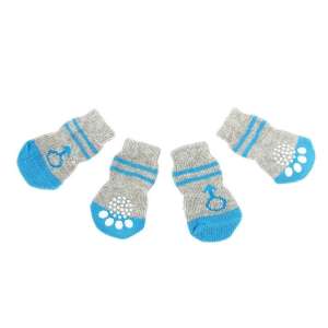 Носки для собак нескользящие Мальчик рL 3,5/5*8см набор 4шт Пижон