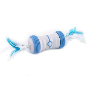 Игрушка для кошек интерактивная с двумя комплектами перьев, 2 режима, LED, USB-Type-C