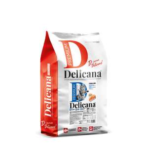 Деликана/Delicana корм для кошек стерилизованных/кастрированных Лосось 8кг