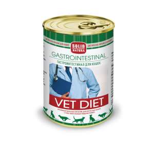Солид/Solid конс. Natura Vet Gastrointestinal корм для кошек ЖКТ 340гр*12