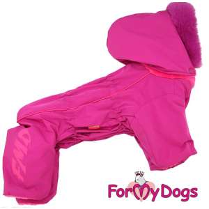 Комбинезон для девочек р20 спинка 39см фуксия Formydogs