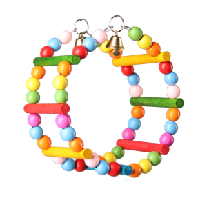 Игрушка для птиц Качели колесо 11*7*11см дерево PetStandArt