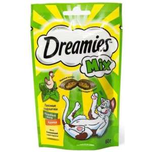 Дримс/Dreamies 60гр лакомство для кошек с курицей/мятой 
