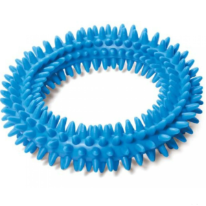 Игрушка для собак Кольцо с шипами винил 8,5см 