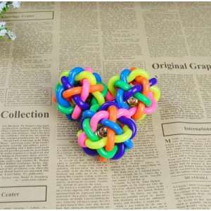 Игрушка для кошек и собак Шар плетенный 6см Антицарапки