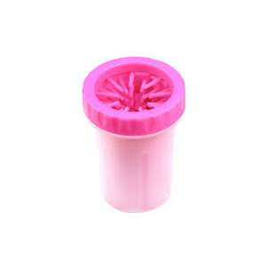 Лапомойка для собак р.S розовая 8,5*7,5*11см Уют