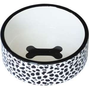 Миска керамическая Жираф 440мл белая 12,5*5см Уют