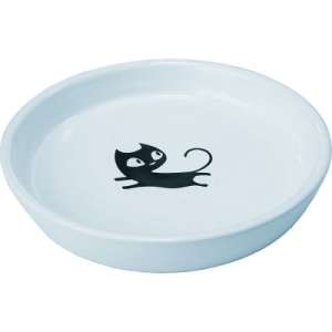 Миска керамическая Черный кот 160мл цветная 15,0*2,5см Уют