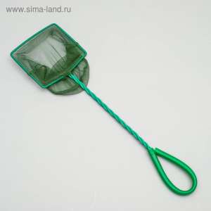 Сачок аквариумный зеленый 10см Пижон