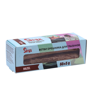 Ветви орешника Snax Daily для грызунов, 60 г