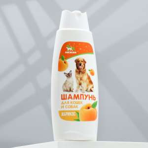 Шампунь Пижон для кошек и собак с ароматом Абрикоса 250мл*15