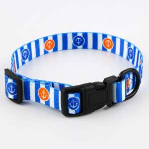 Ошейник для собак Для большого путешествия нейлон фастекс пластик 25-40*2см