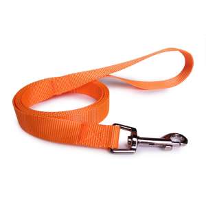 Поводок для собак LionPets LPP-145-7 (Оранжевый) (Размер 2 ширина 2,5 см, длина 1,5 метра)LION