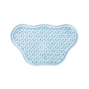 Коврик лизательный Лапа голубой 23*14*1,6см ПетДримХаус