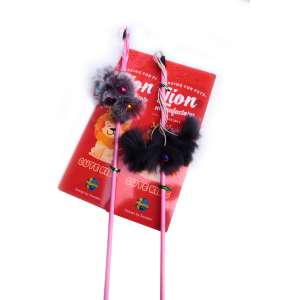 Игрушка для кошек дразнилка Цветочки 60см GLG103 цвет в ассортименте LION