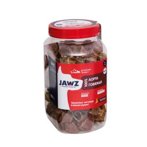 Джавз/JAWZ лакомства для собак Аорта говяжья банка №29 р-р S 570гр*4 снят с произ-ва