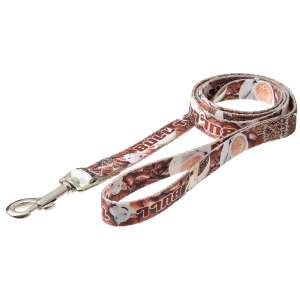 Поводок с карабином Фотопринт-Бультерьер 1,27м*20мм Пет Лайн