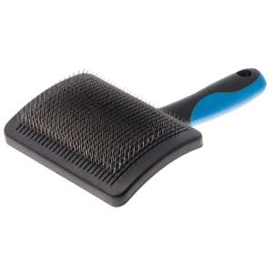 Пуходерка пластиковая самоочищающаяся с плавающей головой большая DeLIGHT