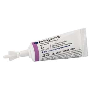 Мизофен мазь 8г (бакт.конъюнктивиты и инфиц.ран, ожогов, обморожений), туба