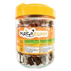 Мясоешки лакомства для собак Колбаски из говядины 700гр*12