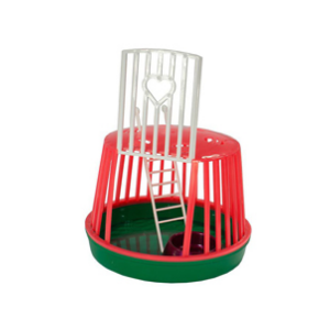 Переноска для грызунов мелких, лесенка и миска Уют*5