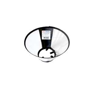 Воротник защитный 15см на липучке 31-38см Ветзабота