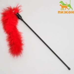 Игрушка для кошек дразнилка Хвостик цвет в ассортименте Пижон