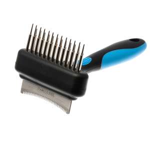 Дешеддер с изгибом 36 крупных зубьев двусторонний грабли двухрядные плавающие зубья DeLIGHT