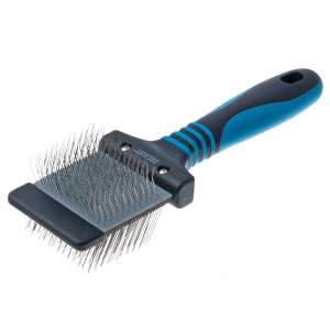 Пуходерка малая двухсторонняя гибкая жесткий корд DeLIGHT