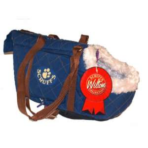 Сумка-переноска для собак Wilton синяя 38*20*24см Scruffs