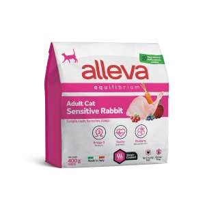 Аллева/Alleva Эквилибриум Сенситив Суперпремиум корм для кошек Кролик 400гр