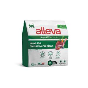 Аллева/Alleva Эквилибриум Сенситив Суперпремиум корм для кошек Оленина 400гр