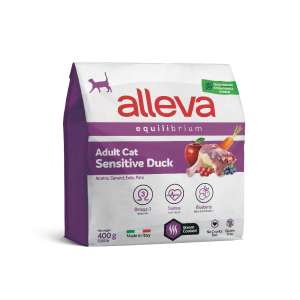Аллева/Alleva Эквилибриум Сенситив Суперпремиум корм для кошек Утка 400гр