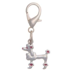 Адресник Пудель 18*17мм, гравировка Пет Лайн 