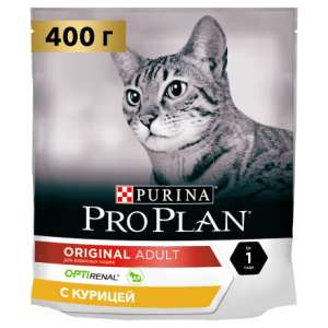 Про План/Pro Plan 400гр корм для кошек Adult Курица/рис*8
