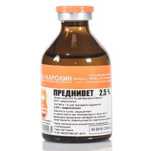 Преднивет 2,5% 50мл